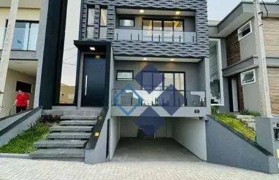 Sobrado com 3 dormitórios à venda, 259 m² por r$ 1.150.000,00 - costeira - são josé dos pinhais/pr