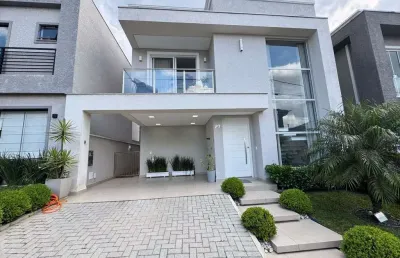 Casa em condomínio fechado com 3 quartos à venda na rua júlia huga maria negrello, 73, umbará, curitiba por r$ 1.490.000