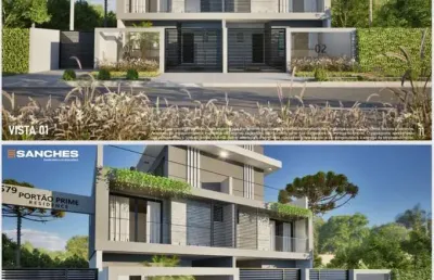 Casa em condomínio fechado com 3 quartos à venda na rua são mateus, 579, portão, curitiba por r$ 1.196.694