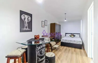 Studio com 1 dormitório para alugar, 27 m² por r$ 2.600,00/mês - alto do ipiranga - são paulo/sp