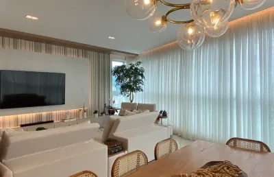 Apartamento 3 suítes, 165 m² todo mobiliado e vista 360 graus itajaí.