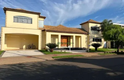 Sobrado de 450 m² em condomínio com 3 suítes à venda – condomínio terras do imperador, jardim do imperador, americana (sp)