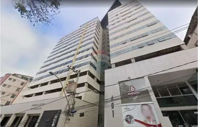 Sala comercial a venda com garagem no edifício wle - centro