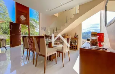 Casa com 5 dormitórios à venda, 167 m² por r$ 980.000,00 - bom retiro - teresópolis/rj