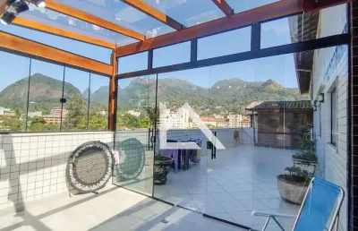 Cobertura com 3 dormitórios à venda, 240 m² por r$ 1.190.000,00 - alto - teresópolis/rj