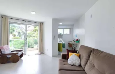 Apartamento com 1 dormitório à venda, 44 m² por r$ 470.000,00 - agriões - teresópolis/rj