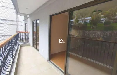 Apartamento com 3 dormitórios à venda, 106 m² por r$ 795.000,00 - várzea - teresópolis/rj