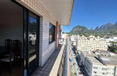 Apartamento com 2 dormitórios à venda, 87 m² por r$ 550.000,00 - alto - teresópolis/rj