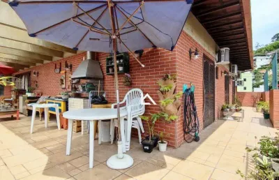 Cobertura com 4 dormitórios à venda, 240 m² por r$ 1.500.000,00 - agriões - teresópolis/rj