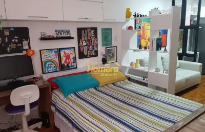 Studio, reformado próximo a santa casa, mackenzie e metrô