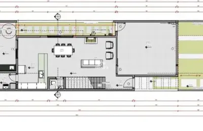 Sobrado no quinta do lago,com área gourmet, lareira,piscina e dois dormitórios.