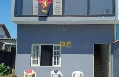 Casa com 2 dormitórios à venda, por r$ 295.000 - balneário itaoca - mongaguá/sp