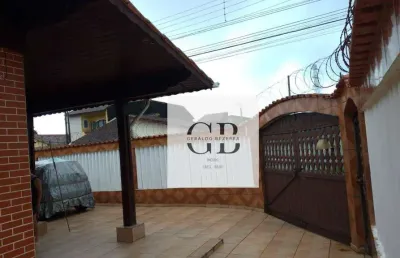 Casa com 2 dormitórios à venda por r$ 310.000,00 - jardim praia grande - mongaguá/sp