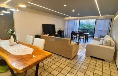 Apartamento em boa viagem - 130 m2 - 3 quartos  -  recife - edf castelo de imola