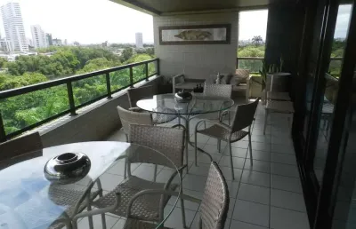 Apartamento 290 m2 -  4 suítes - edf terra brasilis - casa forte -  recife/pe