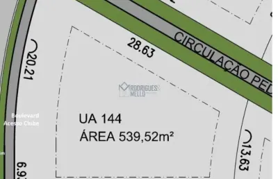 Terreno em paiva  -  quintas da praia - cabo de santo agostinho- 539 m2