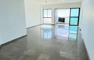 Apartamento 157 m2 - vista mar definitiva - 3 quartos -  boa viagem  -  recife/pe