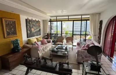 Apartamento 226 m2 - 5 quartos (3 suítes) - parnamirim  -  recife/pe