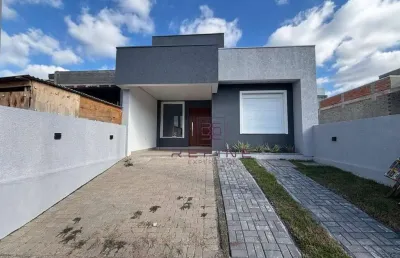 Casa com 3 dormitórios à venda, 95 m² por r$ 549.000,00 - reserva bela vista - gravataí/rs