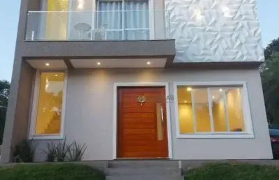 Sobrado à venda, 159 m² por r$ 919.000,00 - villa lucchesi - gravataí/rs