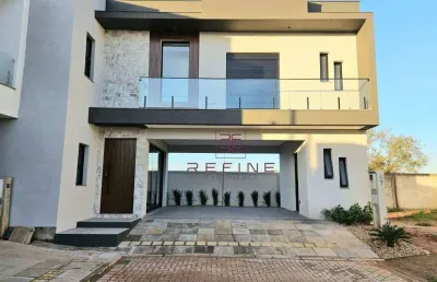 Sobrado à venda, 190 m² por r$ 1.250.000,00 - condomínio central square - gravataí/rs