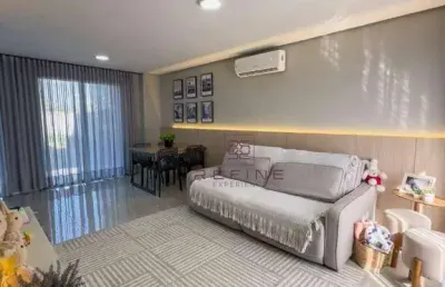 Sobrado à venda, 90 m² por r$ 750.000,00 - condomínio central square - gravataí/rs