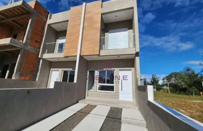Sobrado com 2 dormitórios à venda, 86 m² por r$ 405.000,00 - terranova - gravataí/rs