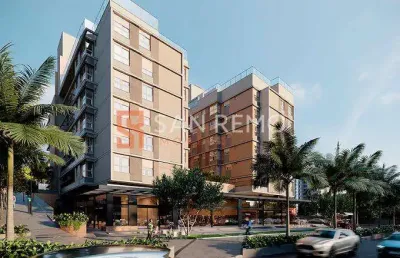 Apartamento com 1 quarto à venda na avenida marinheiro max schramm, 2701, jardim atlântico, florianópolis, 42 m2 por r$ 600.000