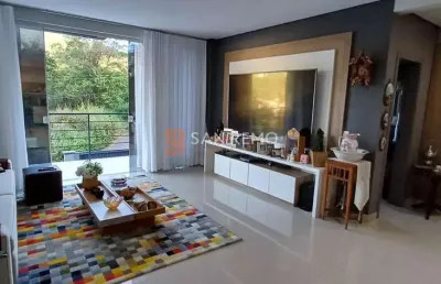 Casa com 3 quartos à venda na rua acelon eduardo da silva, 376, córrego grande, florianópolis, 187 m2 por r$ 2.250.000