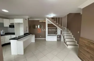 Cobertura com 3 quartos à venda na rua marechal câmara, 171, estreito, florianópolis, 156 m2 por r$ 1.200.000