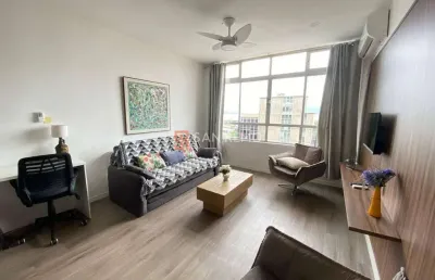 Apartamento com 1 quarto para alugar na rua felipe schmidt, 390, centro, florianópolis, 56 m2 por r$ 5.150