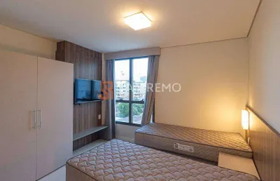 Flat com 1 quarto para alugar na rua joão de deus machado, 110, trindade, florianópolis, 22 m2 por r$ 3.496