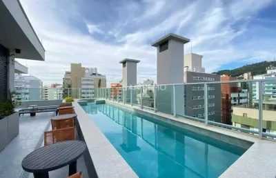 Apartamento com 1 quarto para alugar na rua santo inácio de loyola, 135, centro, florianópolis, 45 m2 por r$ 4.200