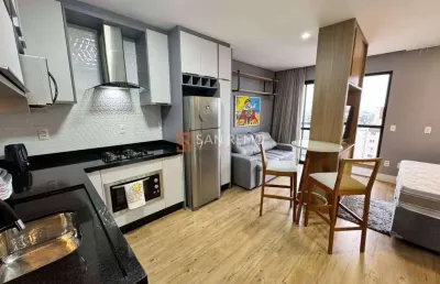 Apartamento com 1 quarto para alugar na rua joão batista derner neves, 25, kobrasol, são josé, 32 m2 por r$ 3.500