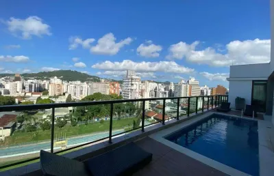 Apartamento com 1 quarto para alugar na rua desembargador arno hoeschl, 290, centro, florianópolis, 48 m2 por r$ 5.308