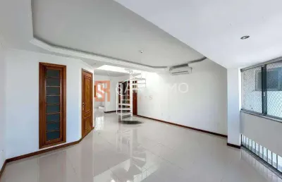 Cobertura com 3 quartos para alugar na rua henrique bruggemann, 64, centro, florianópolis, 205 m2 por r$ 6.600