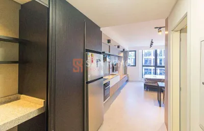 Apartamento com 1 quarto para alugar na rua professora maria flora pausewang, 137, trindade, florianópolis, 35 m2 por r$ 4.200