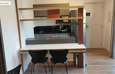 Apartamento com 1 quarto para alugar na avenida hercílio luz, 303, centro, florianópolis, 40 m2 por r$ 3.500