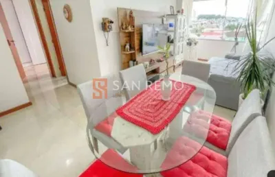 Apartamento com 2 quartos à venda na rua desembargador gil costa, 310, capoeiras, florianópolis, 68 m2 por r$ 640.000