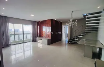 Cobertura com 3 quartos à venda na rua jaú guedes da fonseca, 310, coqueiros, florianópolis, 216 m2 por r$ 1.800.000