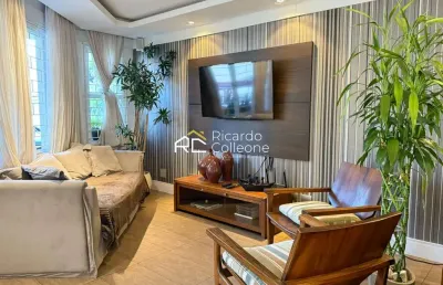 Casa triplex no seminário – 186m² | 3 quartos (2 suítes) | 2 vagas | área gourmet