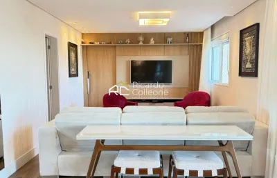 Apartamento padrão 131m2, 3 quartos, 1 suíte, 2 vagas.
