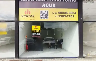 Sala comercial para alugar no bairro nações em indaial/sc