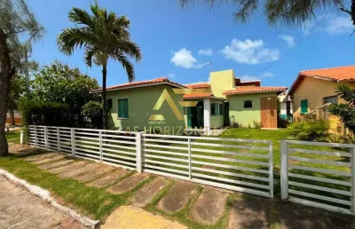 Casa no condomínio riviera del mar, 3 quartos (1 suíte), em frente à praia.