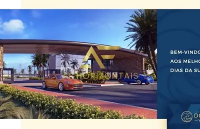 Lote (repasse) no condomínio ocean ville, com 503 m², em frente à praia.