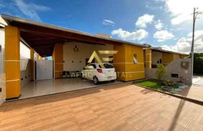Casa no condomínio summerville residence (aruana), com 3 quartos, dce e energia solar..