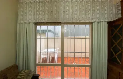 1 dormitório na beira mar em frente ao quiosque do vavá