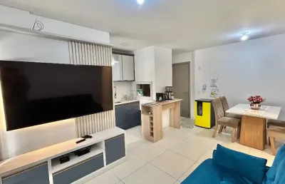 *prédio com piscina* 2 quartos no bairro navegantes