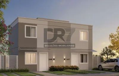 Sobrado à venda em paulínia, saltinho, com 2 quartos, com 75 m²