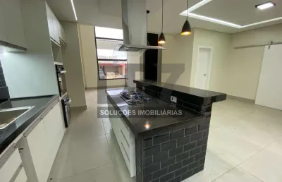 Casa à venda em paulínia, parque brasil 500, com 3 suítes, com 183 m², residencial royal garden